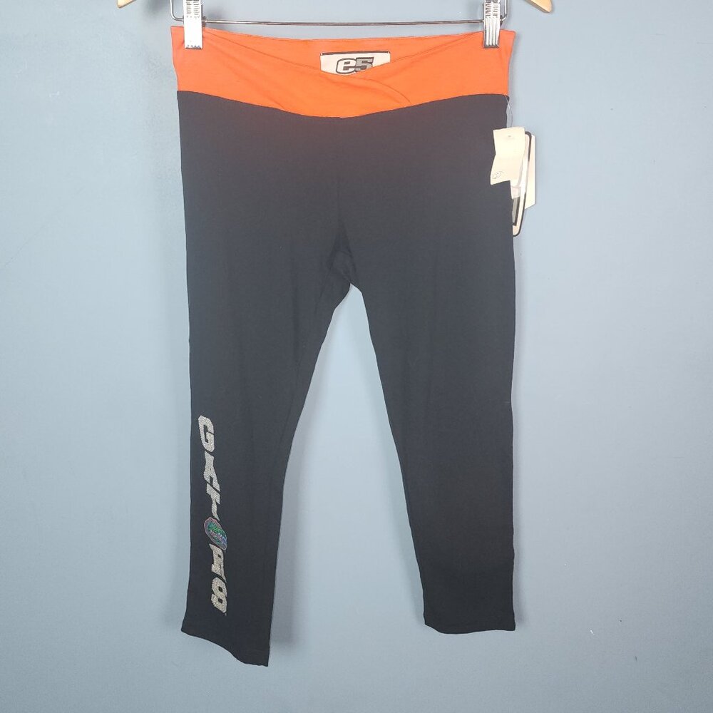 E5 Women's Florida Gators Activewear Capri Legging Pants Sz S